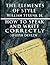 The Elements of Style, &, How to Speak and Write Correctly