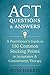 ACT Questions and Answers: A Practitioner's Guide to 150 Common Sticking Points in Acceptance and Commitment Therapy