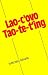 Lao-c ovo Tao-te-ťing