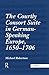 The Courtly Consort Suite in German-Speaking Europe, 1650-1706