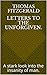 Letters to the Unforgiven.:...