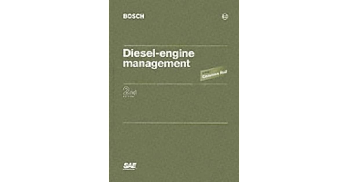 Diesel Engine Management by Robert Bosch