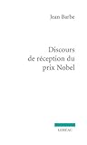 Discours de réception du prix Nobel