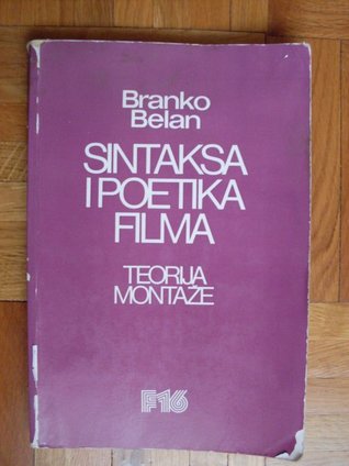 Sintaksa i poetika filma: teorija montaže (Paperback)