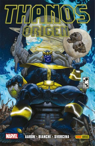 Portada de Thanos. Origen, de Jason Aaron