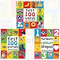 First 100 Soft to Touch Board Books By Roger Priddy Collection 3 Books Bundle