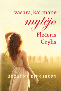 Capa do Livro Vasara, kai mane mylėjo Flečeris Grylis