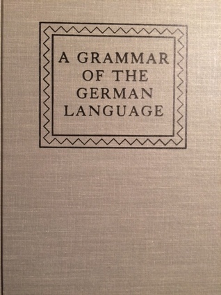Grammar of the German Language