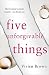 Five Unforgivable Things: A Heartbreaking Women's Fiction Novel of Family Life and Romance
