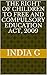 THE RIGHT OF CHILDREN TO FREE AND COMPULSORY EDUCATION ACT, 2009 by INDIA G