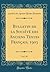 Bulletin de la Société des Anciens Textes Français, 1903, Vol. 29 (Classic Reprint) (French Edition)