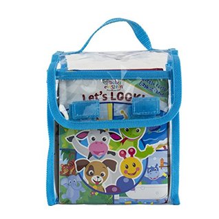 Baby Einstein - Little First Look and Find 4 Book Vinyl Bag Set - PI Kids (Board Book)