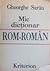 Mic Dictionar rom-Român