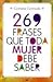 269 frases que toda mujer debe saber