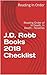 J.D. Robb Books 2018 Checkl...