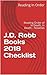 J.D. Robb Books 2018 Checklist by Reading In Order