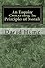 An Enquiry Concerning the Principles of Morals