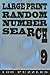 Large Print Random Number S...