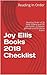 Joy Ellis Books 2018 Checklist: Reading Order of DI Nikki Galena and DS Joe Easter, DI Rowan Jackman and DS Maria Evens, Stand Alone Books and All Joy Ellis Books