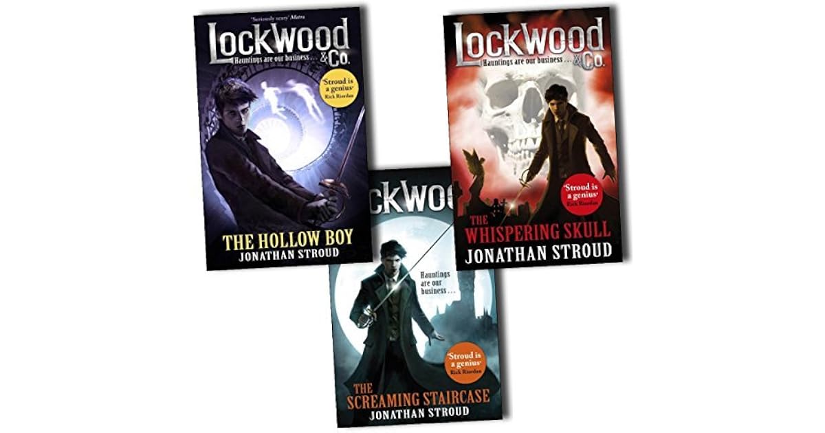 Lockwood & Co 3 Books Collection Pack Set by Jonathan Stroud by