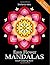 Easy Flower Mandalas Black ...