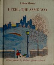 I Feel the Same Way (An Aladdin Book)