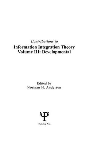 Contributions To Information Integration Theory (Hardcover)