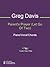 Parent's Prayer (Let Go Of Two) Sheet Music by Greg Davis