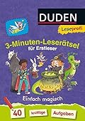 Leseprofi Rätselblock Lesen lernen 1. Klasse: 3-Minuten-Leserätsel für Erstleser - Einfach magisch
