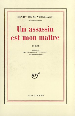 Un assassin est mon maître (Paperback)