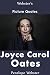 Webster's Joyce Carol Oates...