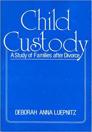 Child custody: A study of families after divorce