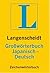 Langenscheidts Großwörterbuch, Japanisch-Deutsch by Wolfgang Hadamitzky