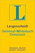 Langenscheidt, Universal Wörterbuch Chinesisch: Chinesisch Deutsch, Deutsch Chinesisch