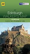 AA Walker's Map Edinburgh