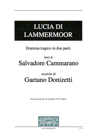 Lucia di Lammermoor (ebook)