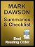 MARK DAWSON BOOKS CHECKLIST...