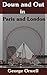 Down and Out in Paris and London (illustrated)