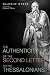 The Authenticity of the Second Letter to the Thessalonians by Wilhelm Wrede