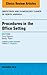 Procedures in the Office Se...