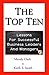 The Top Ten: Lessons for Su...
