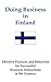 Doing Business in Finland by Lothar Katz