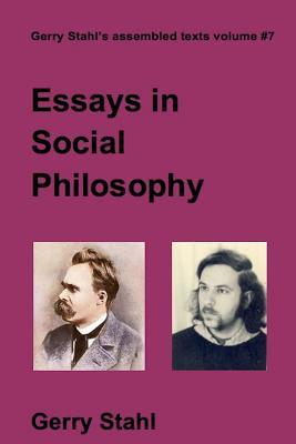 Essays In Social Philosophy (Paperback)