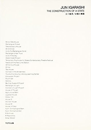 Jun Igarashi - The Construction Of A State (Paperback)