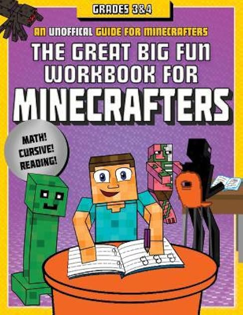The Great Big Fun Workbook for Minecrafters: Grades 3 & 4: An Unofficial Workbook
