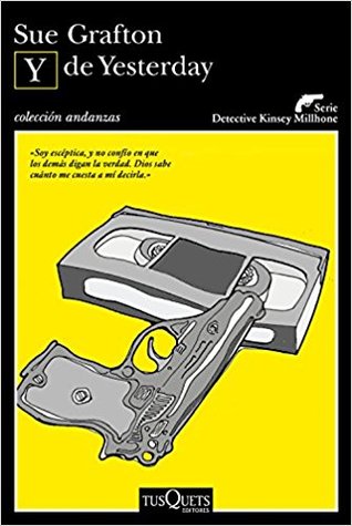 Portada de Y de Yesterday, de Sue Grafton