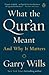 What the Qur'an Meant: And Why It Matters