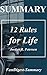 Summary | 12 Rules for Life: by Jordan B. Petersen - An Antidote to Chaos (12 Rules for Life: A Complete Summary - An Antidote to Chaos - Book, Hardcover, Paperback, Audiobook, Audible, Summary)