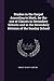 Studies in the Gospel According to Mark, for the use of Classes in Secondary Schools and in the Secondary Division of the Sunday School