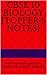 CBSE 10 BIOLOGY [Topper's Notes] by Bhagyashree Ghosh
